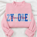 Personalized Team Name Appliqué Crewneck - Dance Team Gift