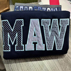 Personalized Word Sweatshirt - Varsity Applique Crewneck