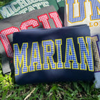 Personalized Word Sweatshirt - Varsity Applique Crewneck