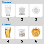 Custom Photo Whiskey & Beer Pint Glass, Personalized Portrait Gift for Dad, Grandpa New Dad,Unique Gift for Him,Portrait Photo Grandpa Glass