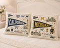 Personalized University Campus Pillow, Custom College School Mascot Pillow, Graduation 2026 Gift