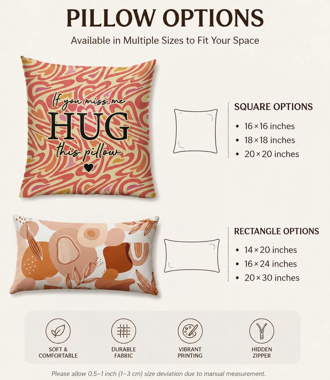 Personalized University Campus Pillow, Custom College School Mascot Pillow, Graduation 2026 Gift