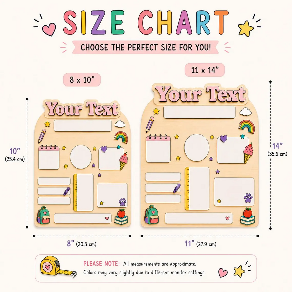 Personalized First Day of School Sign, Custom Acrylic Back to School Board, Reusable First Last Day Name Plaque, Preschool Photo Prop