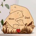 Personalized Bear Family Puzzle detail