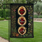 Sacred Heart of Jesus Garden Flag