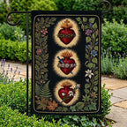 Sacred Heart of Jesus Garden Flag for Catholic garden decor