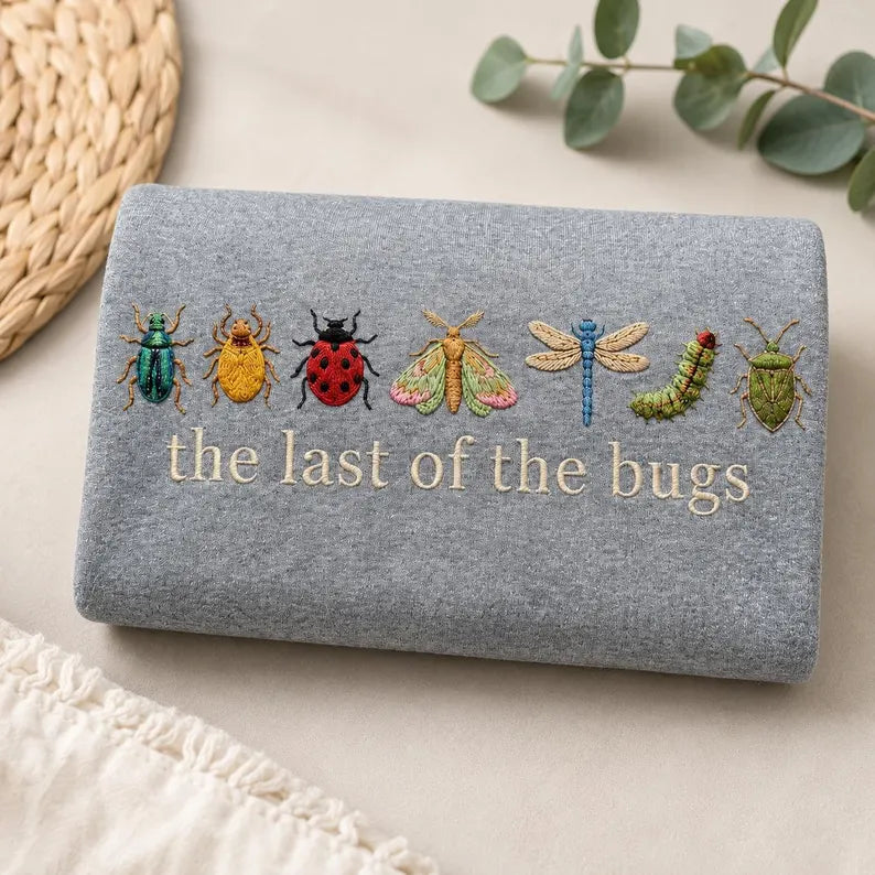 Last of the Bugs Embroidered Shirt