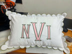 Personalized Monogram Pillow Cover for housewarming accents
