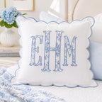 Personalized Monogram Pillow Cover for bedroom decor