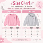 Girls Elementary School Sweatshirt - Colorful Scholar Applique Youth Crewneck