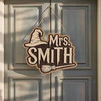Personalized Wizard Teacher Sign for back to school