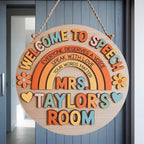 Custom Speech Pathologist Door Sign for speech therapy rooms