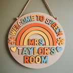 Custom Speech Pathologist Door Sign for SLP offices
