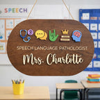 Custom Speech Pathologist Door Sign