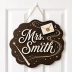 Personalized Wizard Teacher Sign for classroom decor