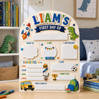 Personalized First & Last Day Sign for first day photos
