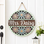Personalized Daisy Teacher Sign alternate product view