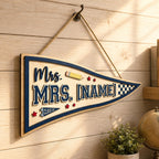 Personalized Pencil Teacher Sign - Classroom Door Decor