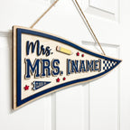 Personalized Pencil Teacher Sign - Classroom Door Decor