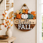 Hello Fall Pumpkin Door Hanger alternate product view
