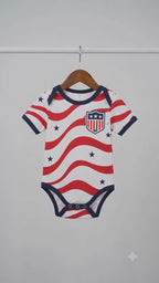 Personalized Norway Baby Bodysuit, Custom Name Number Soccer Onesie, World Cup 2026 Football Baby Outfit, Norway Fan Gift